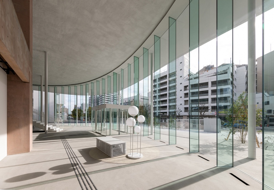 campus center kanagawa dental university by atelier meme