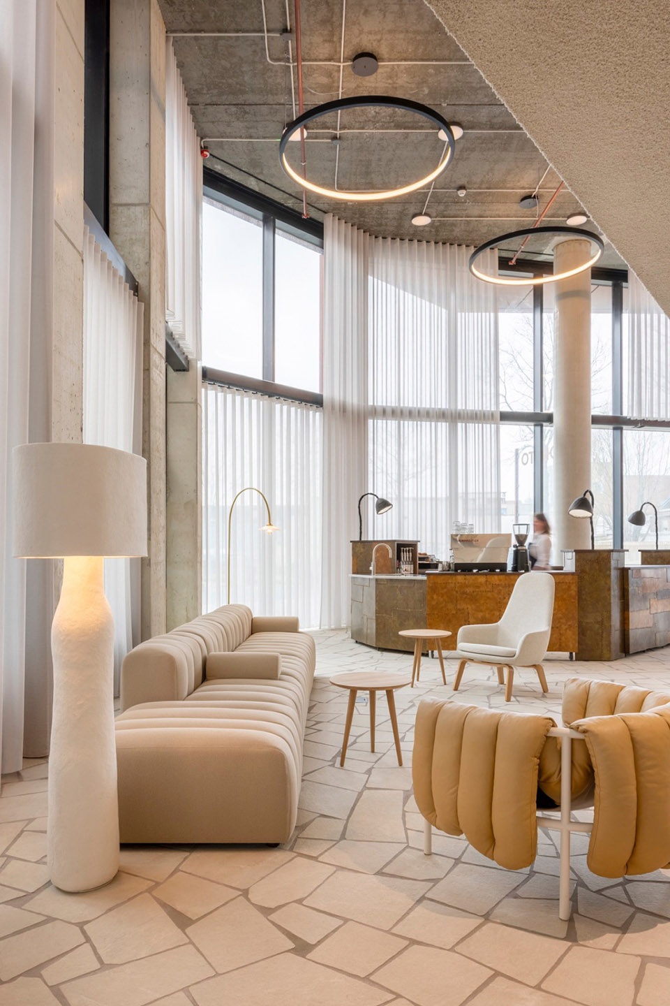 Orato Offices Lobby by The Invisible Party Maarten Baas