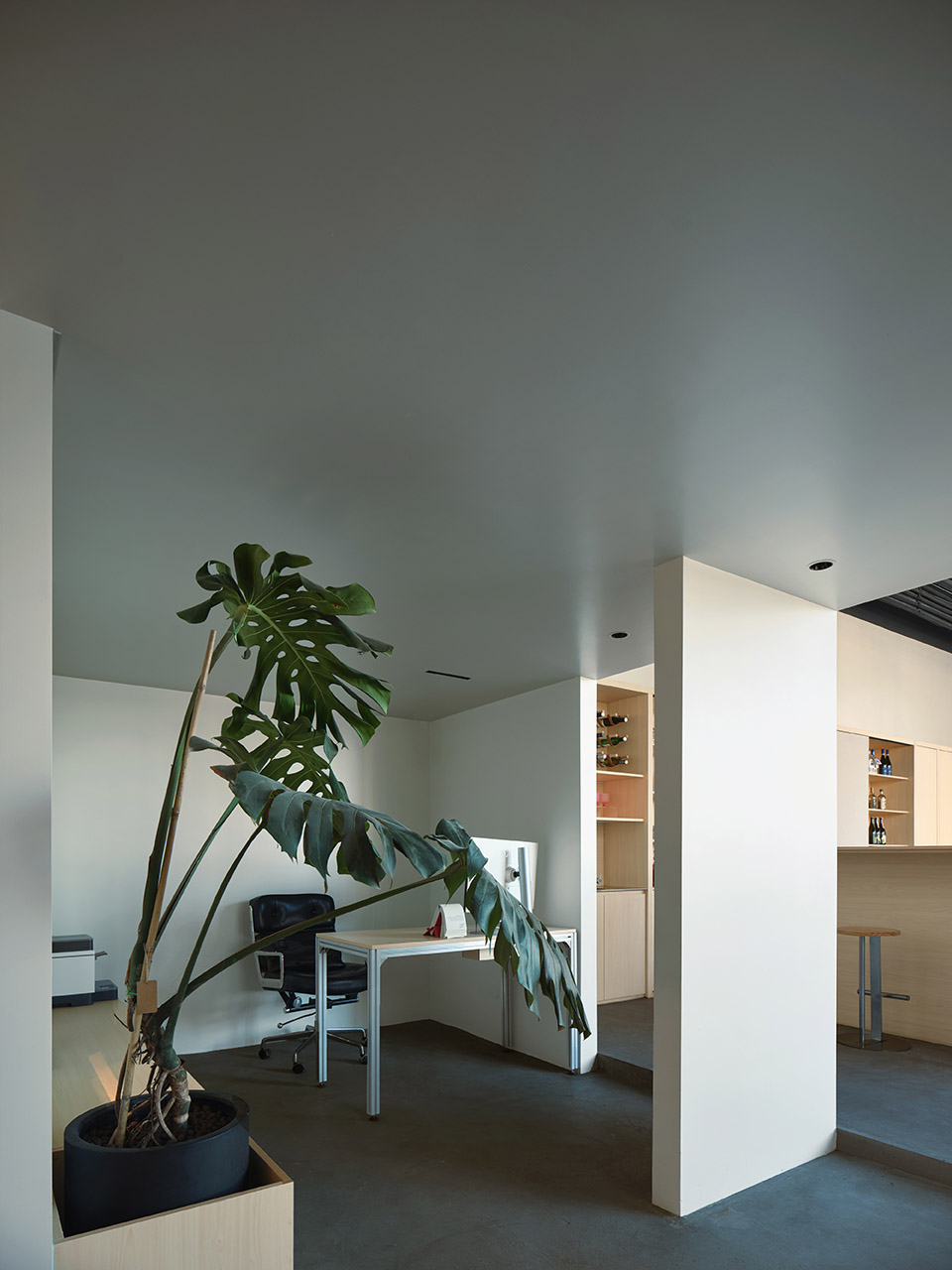 sunset signal office space by point depth design