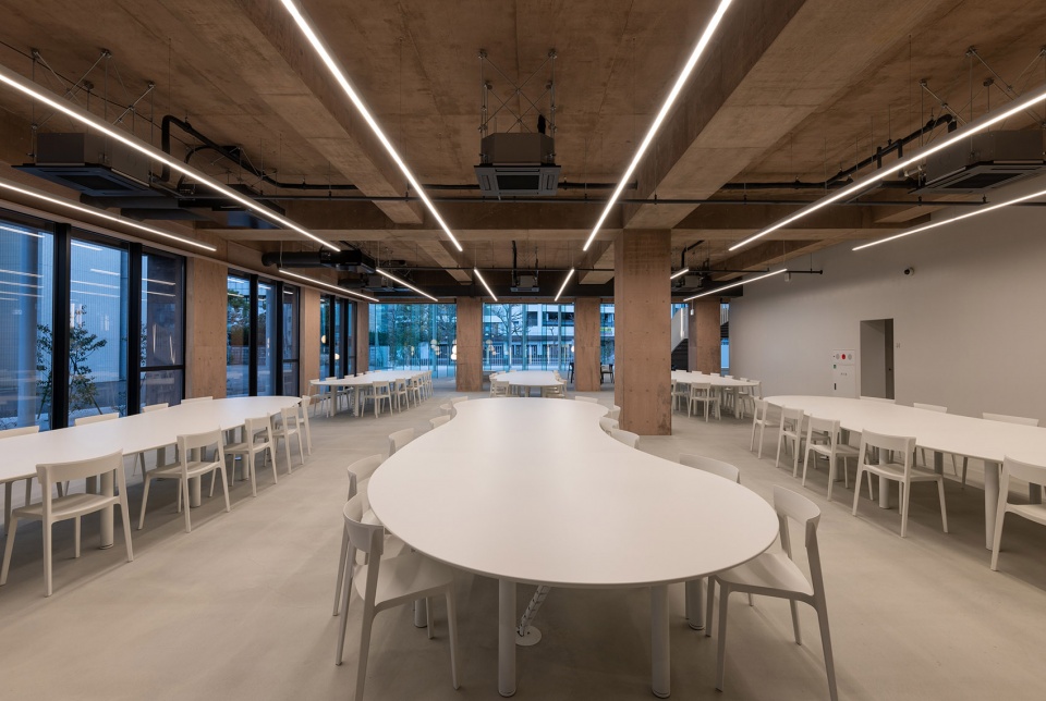 campus center kanagawa dental university by atelier meme