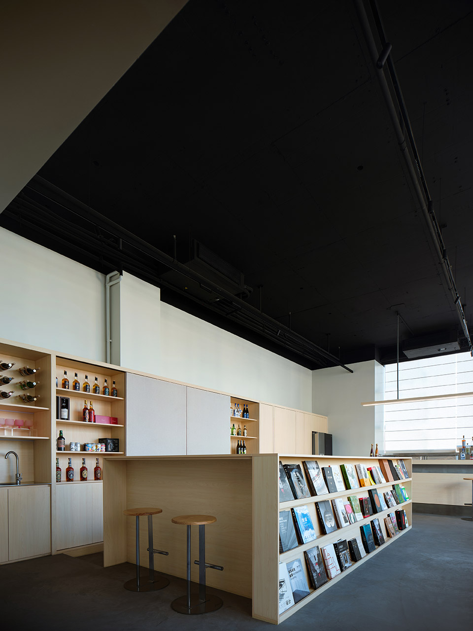 sunset signal office space by point depth design