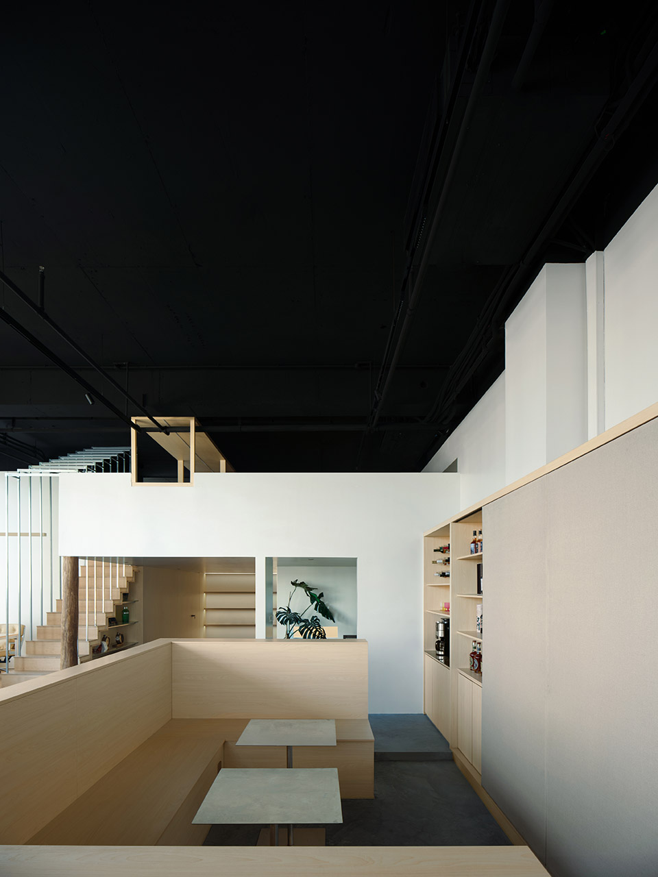 sunset signal office space by point depth design