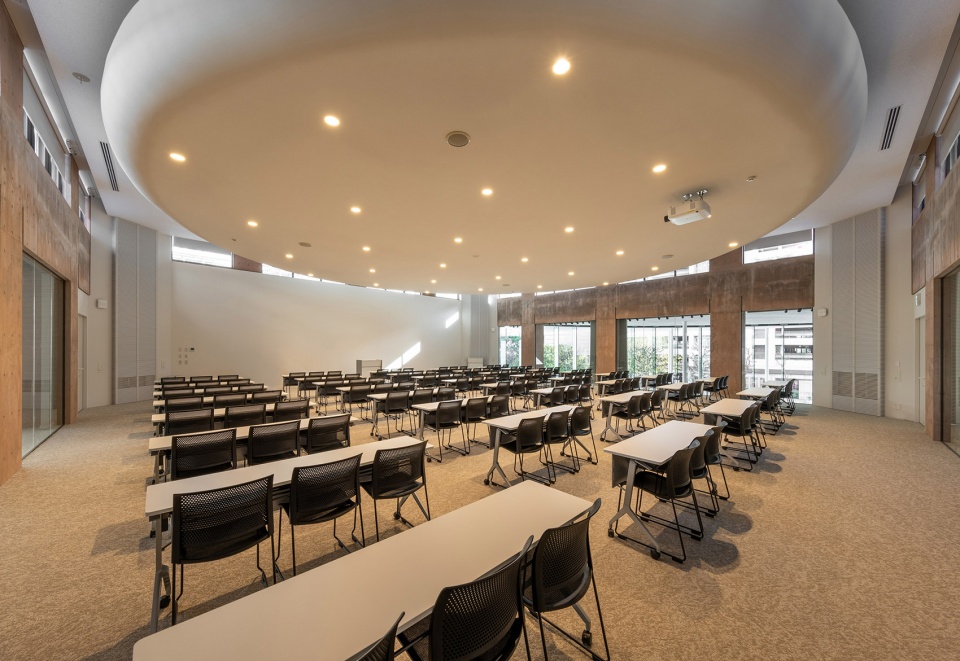 campus center kanagawa dental university by atelier meme