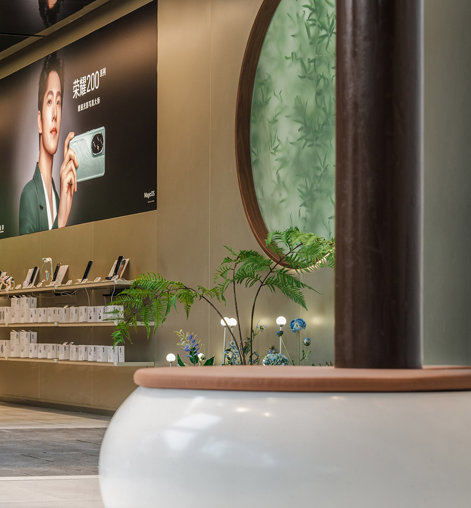 honor flagship store by honor retail design studio