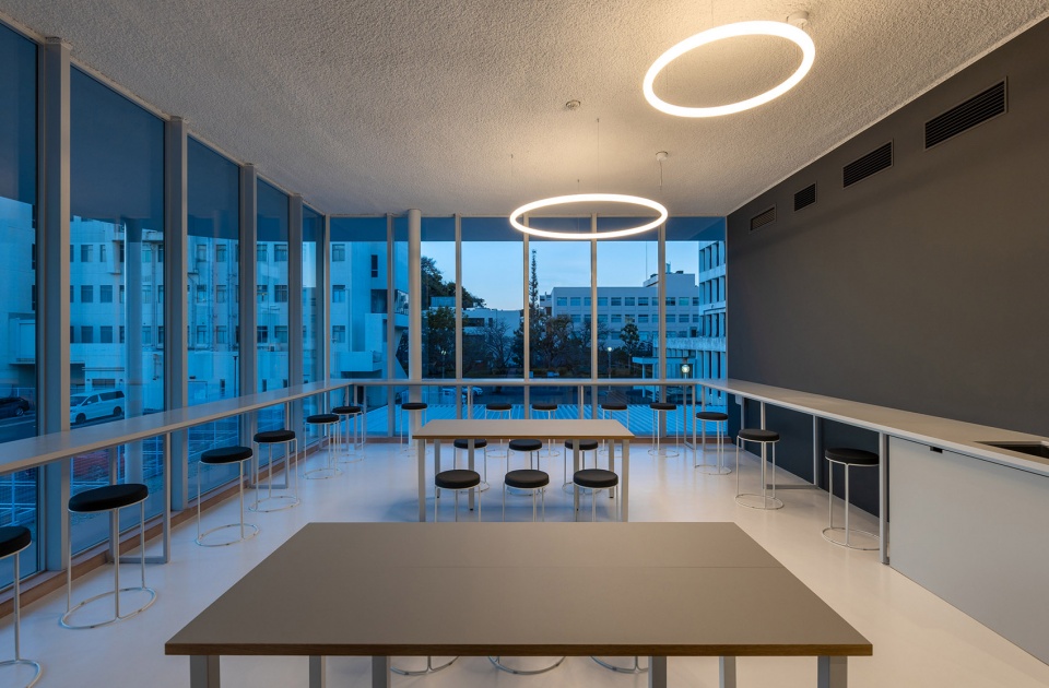 campus center kanagawa dental university by atelier meme