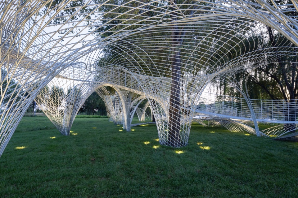 Beijing yongding park open air concept art museum