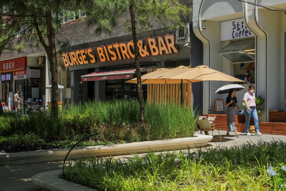 Picturesque Landscape Comprehensive Environmental Renewal Design of Sanlitun Road in Beijing by DIMU Design CAFA A Urban Art Innovation C...
