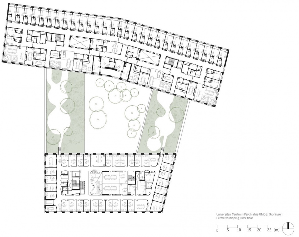 University Centre for Psychiatry UMCG Groningen by Atelier PRO Vakwerk Architecten