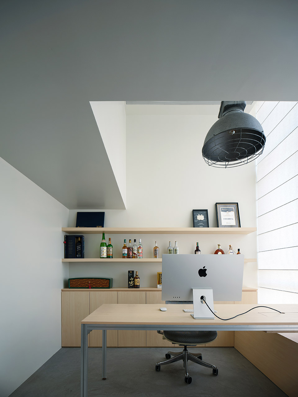 sunset signal office space by point depth design