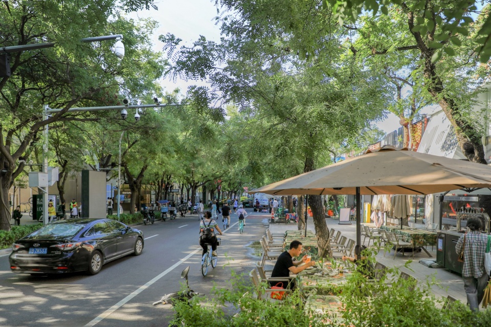 Picturesque Landscape Comprehensive Environmental Renewal Design of Sanlitun Road in Beijing by DIMU Design CAFA A Urban Art Innovation C...