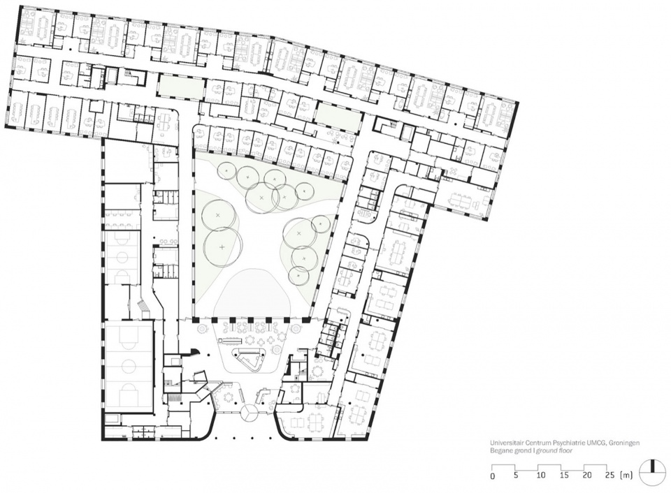 University Centre for Psychiatry UMCG Groningen by Atelier PRO Vakwerk Architecten