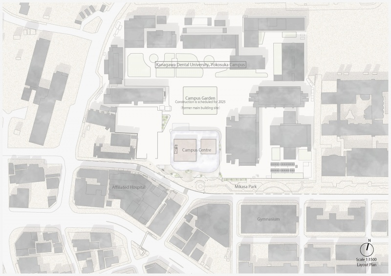 campus center kanagawa dental university by atelier meme