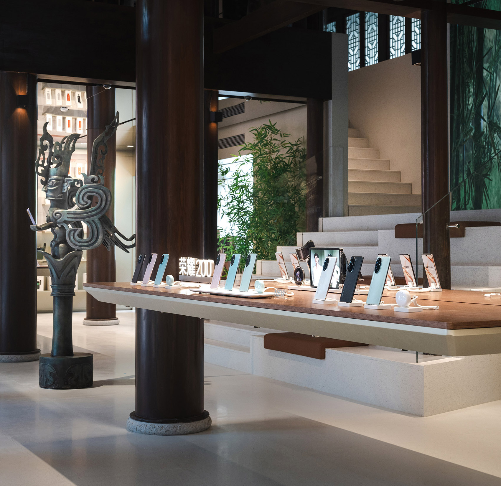 honor flagship store by honor retail design studio