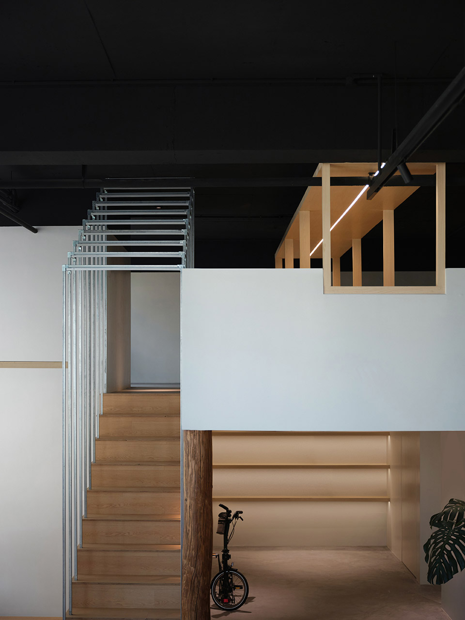 sunset signal office space by point depth design