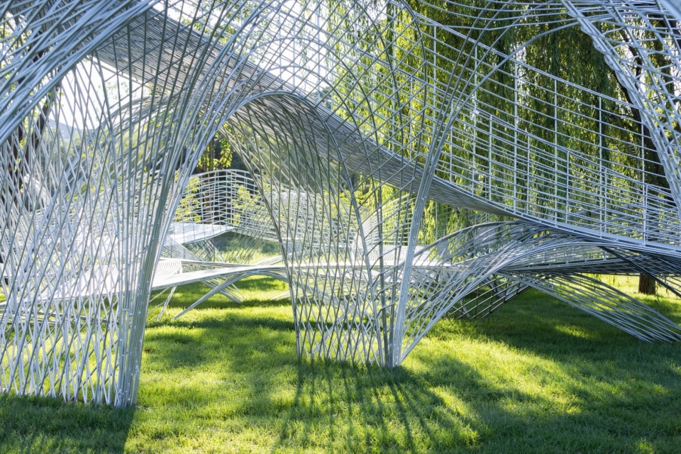 Beijing yongding park open air concept art museum