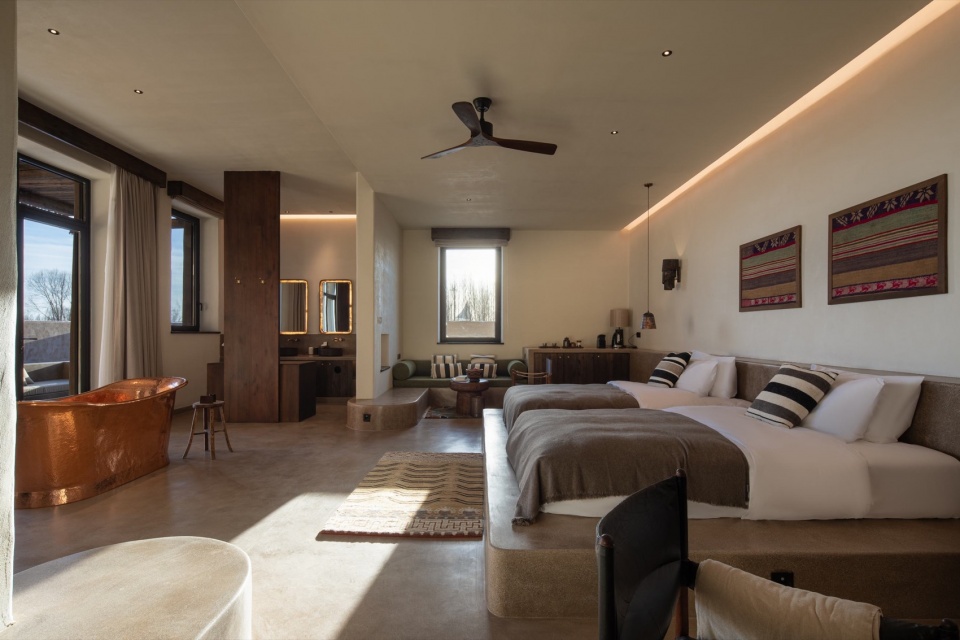 natrail peng hotel in ordos by xiaohui design studio lel design studio