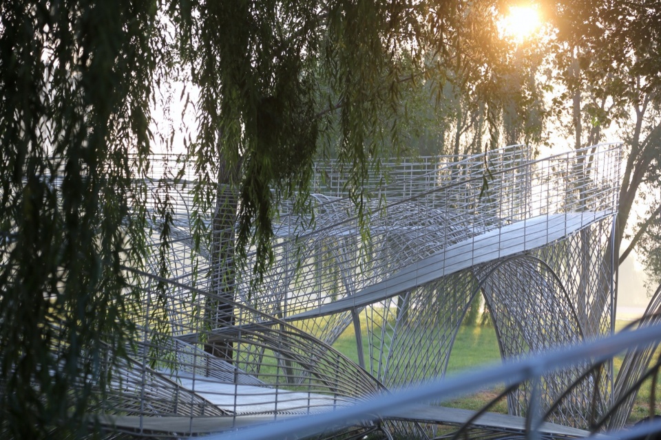 Beijing yongding park open air concept art museum