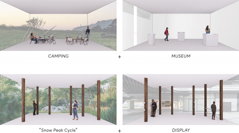 snow peak taikoo li store by kooo architects