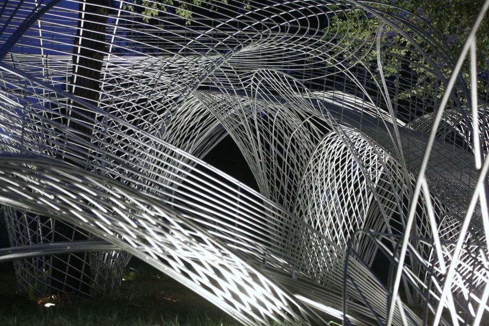 Beijing yongding park open air concept art museum