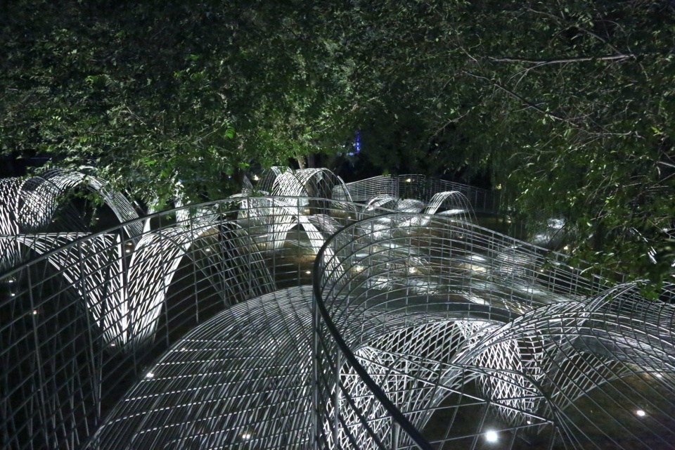 Beijing yongding park open air concept art museum
