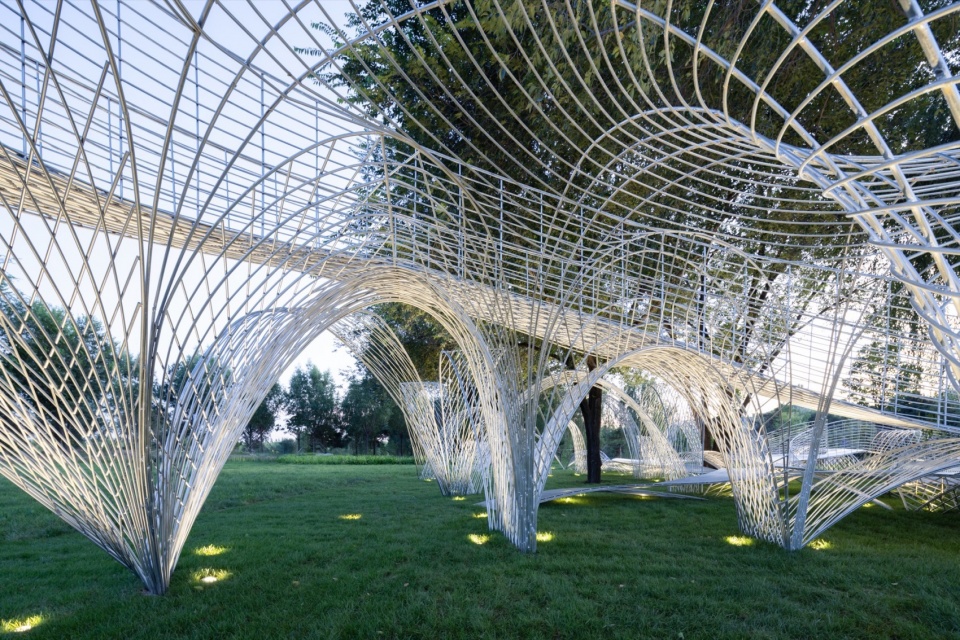 Beijing yongding park open air concept art museum