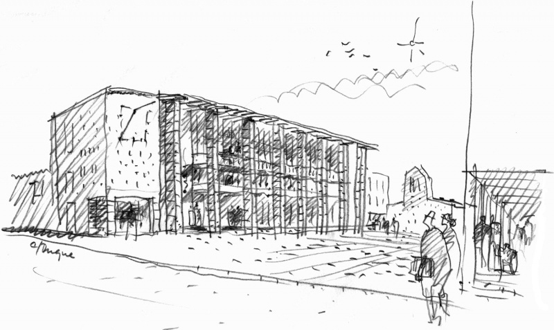 carbajosa de la sagrada cultural center by gabriel gallegos borges