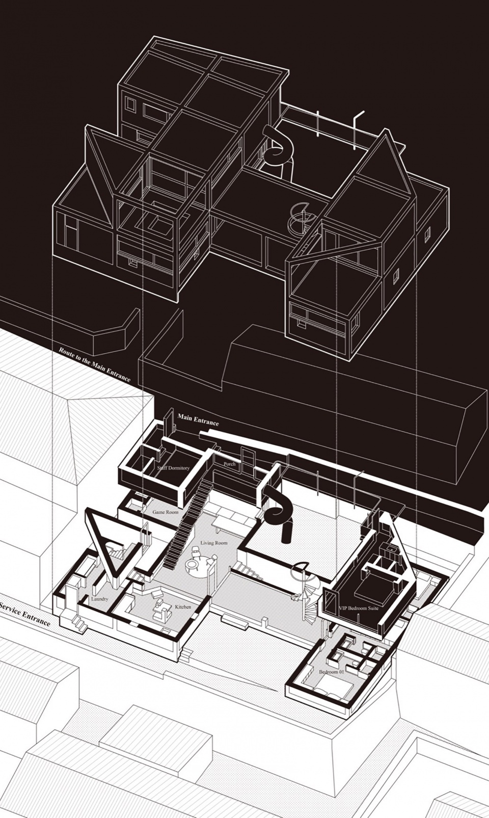 House of Bluff Beijing by chaoffice
