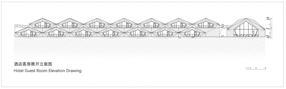 ZhongWei Desert Diamond Hotel by SHUISHI Micron Architects
