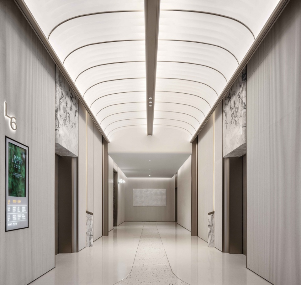 电梯厅 © 青橙影像 Elevator Hall © CYAN ORANGE IMAGE