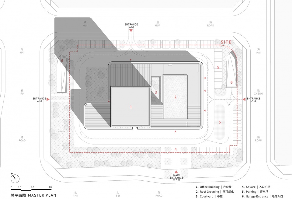 Master Plan 总平面图©UAD
