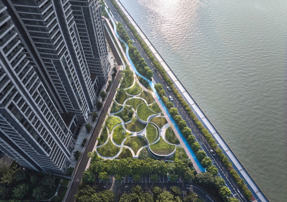 hangzhou riverfront public space the yinxing station the daqiao station by original design studio