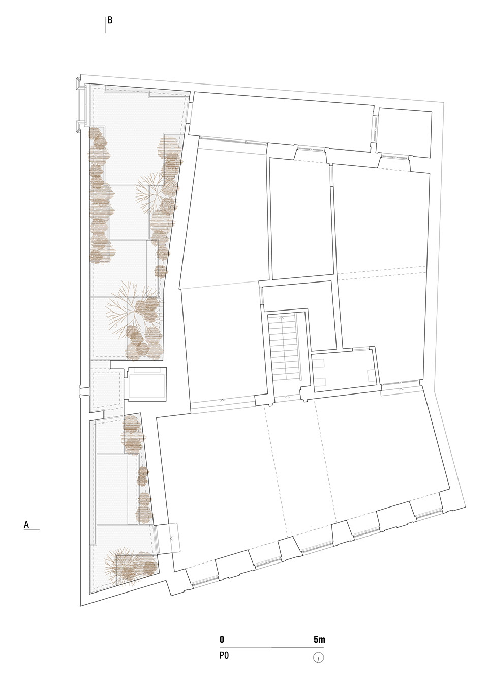 montijo municipal gallerys garden by bak gordon arquitectos rm arquitectura