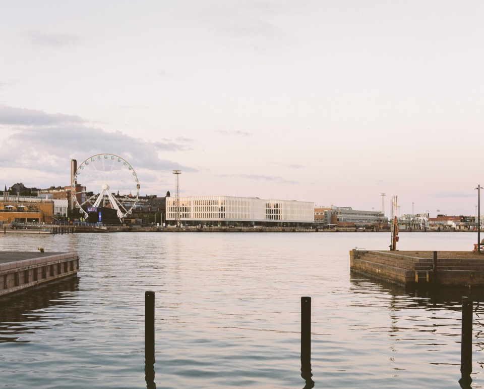 katajanokan laituri by anttinen oiva architects