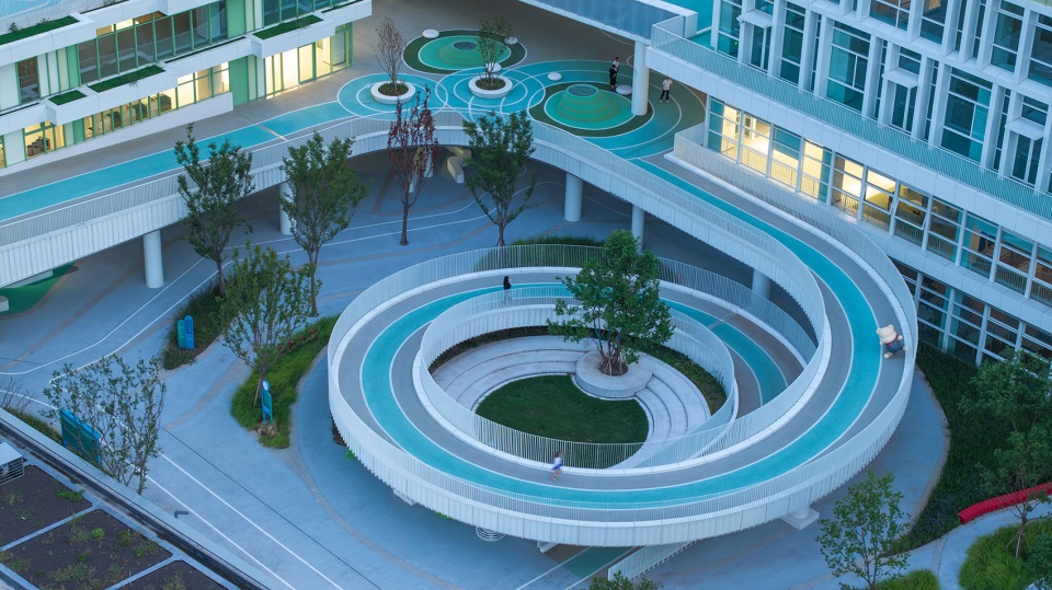 jiading new city of shanghai experimental school by da