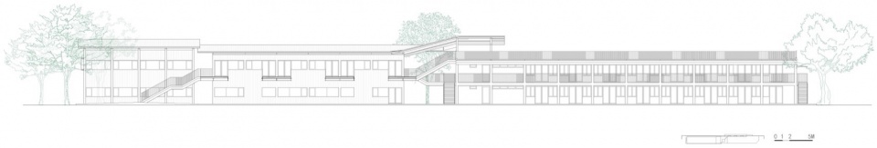 Temporary Office Building on Guangde Road for Civil Service Dock Land Base