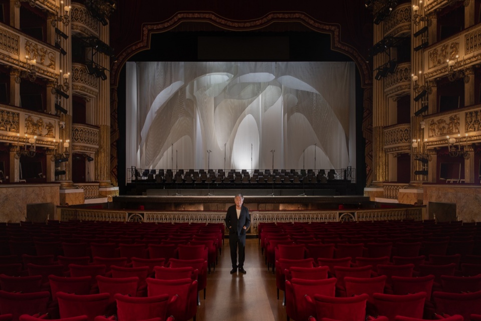 Simon Boccanegra on stage at the Teatro di San Carlo by Alcantara Kengo Kuma