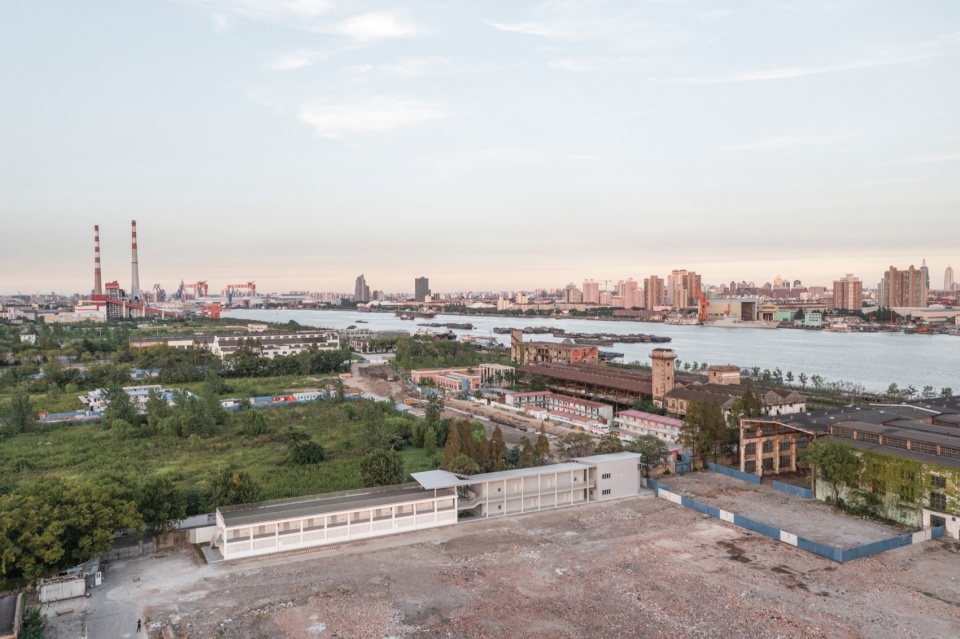 Temporary Office Building on Guangde Road for Civil Service Dock Land Base
