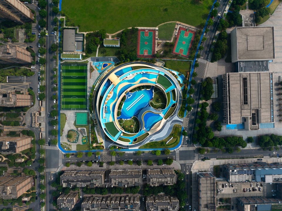 总平面©文沛 central kindergarten