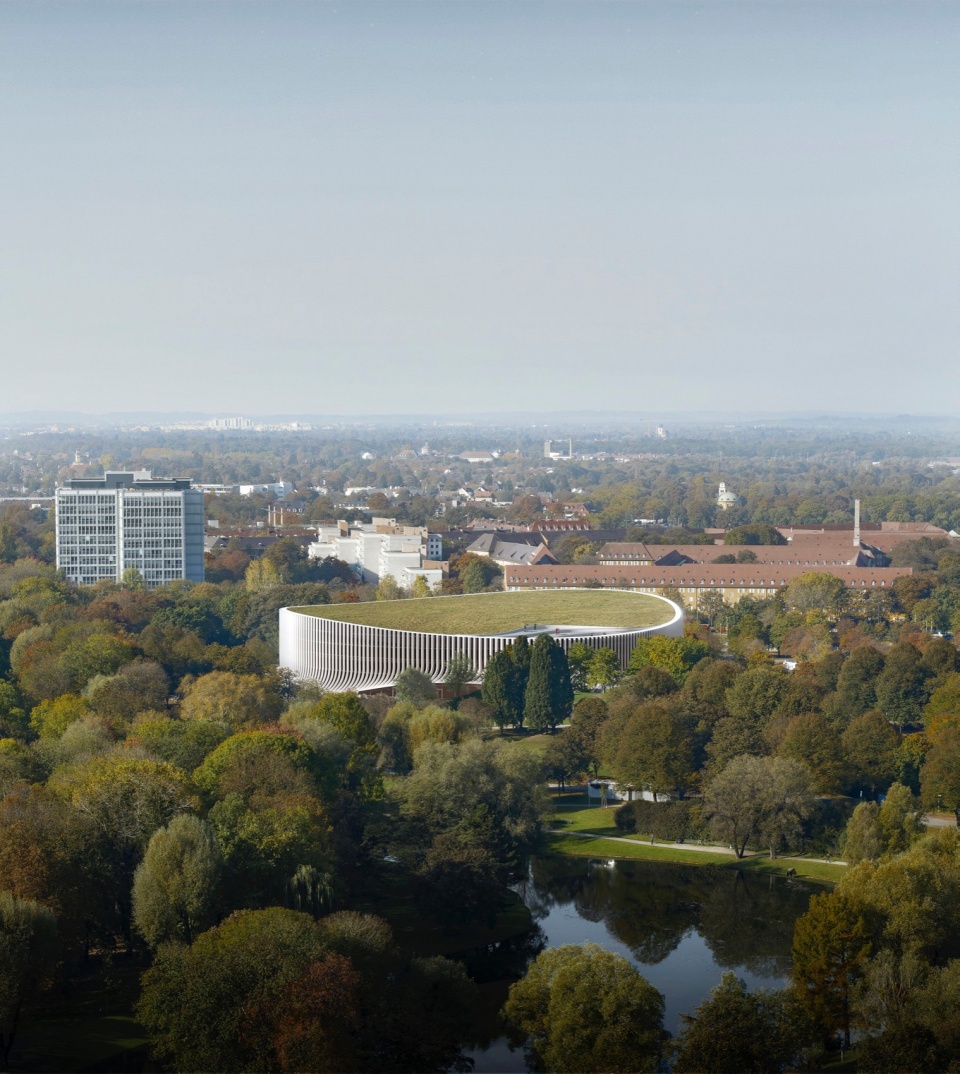 Sportarena Olympiapark Munich SAP Garden by 3XN CL MAP Latz Partner