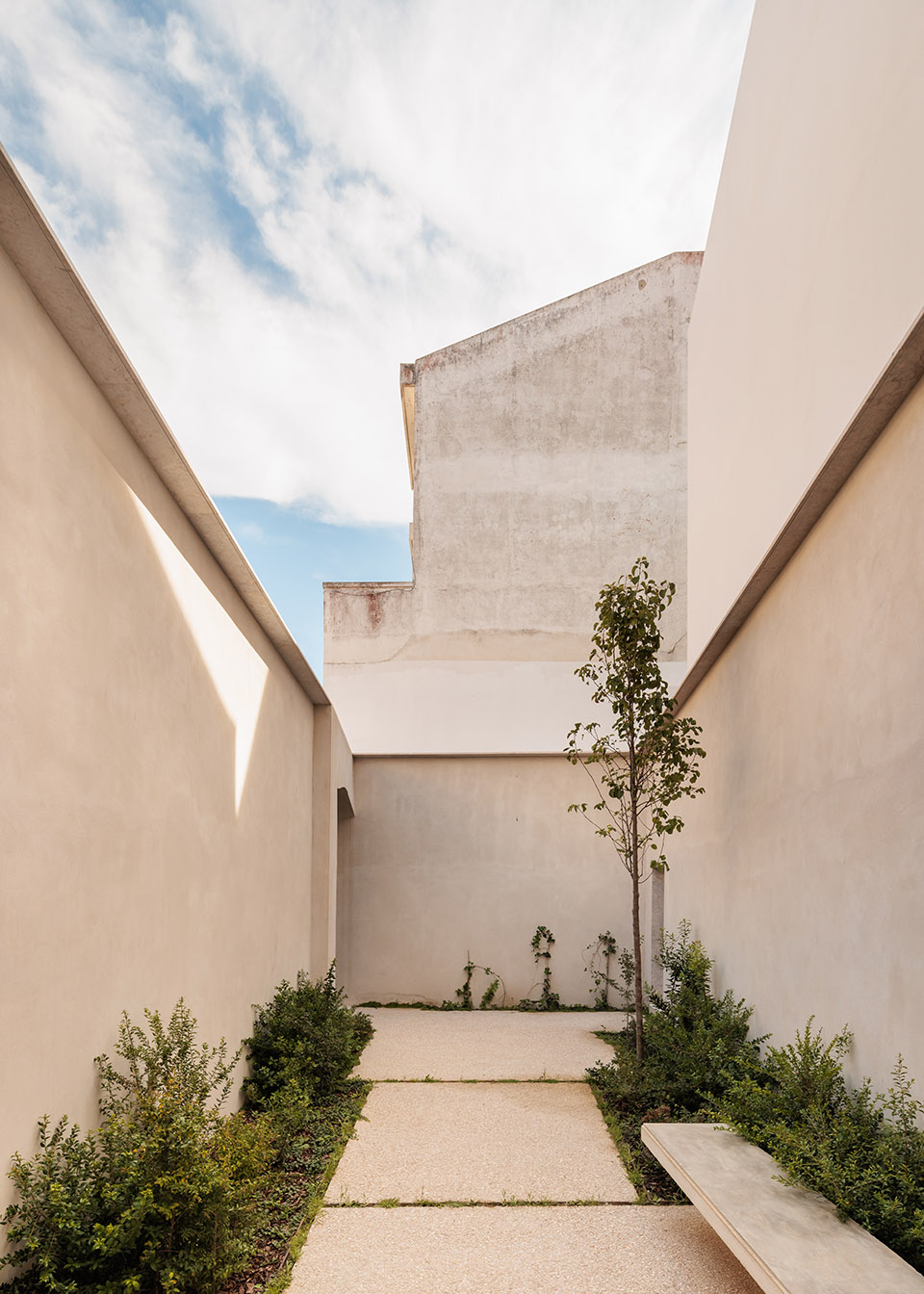 montijo municipal gallerys garden by bak gordon arquitectos rm arquitectura