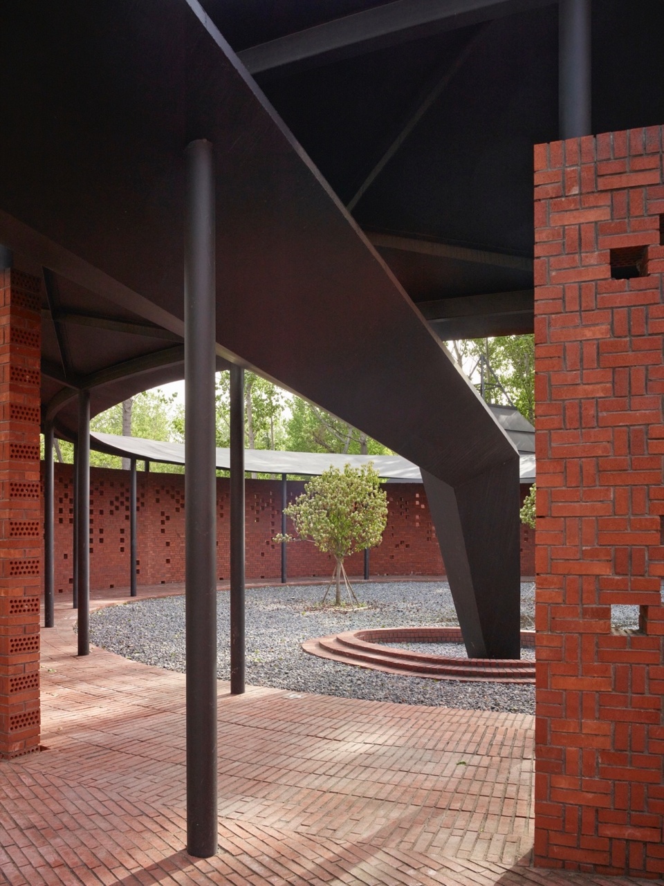 Yunzhai Community Center China by SUP Atelier of THAD