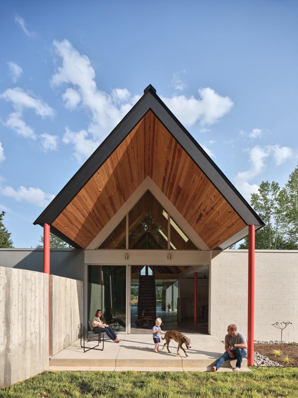The Dogtrot House by Studio Becker Xu