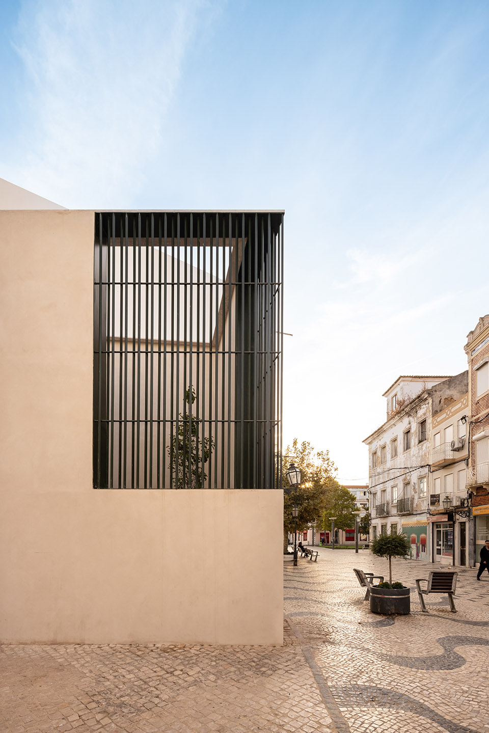 montijo municipal gallerys garden by bak gordon arquitectos rm arquitectura
