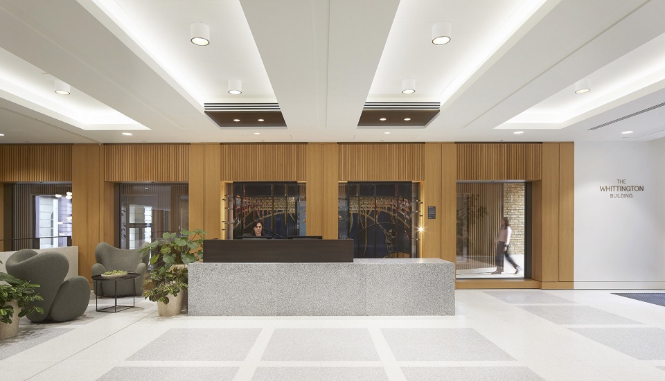 the whittington building by stanton williams