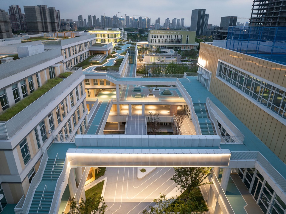 jiading new city of shanghai experimental school by da
