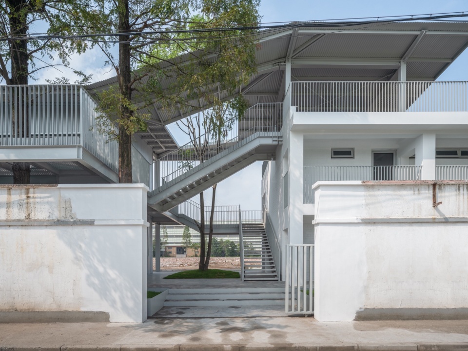 Temporary Office Building on Guangde Road for Civil Service Dock Land Base