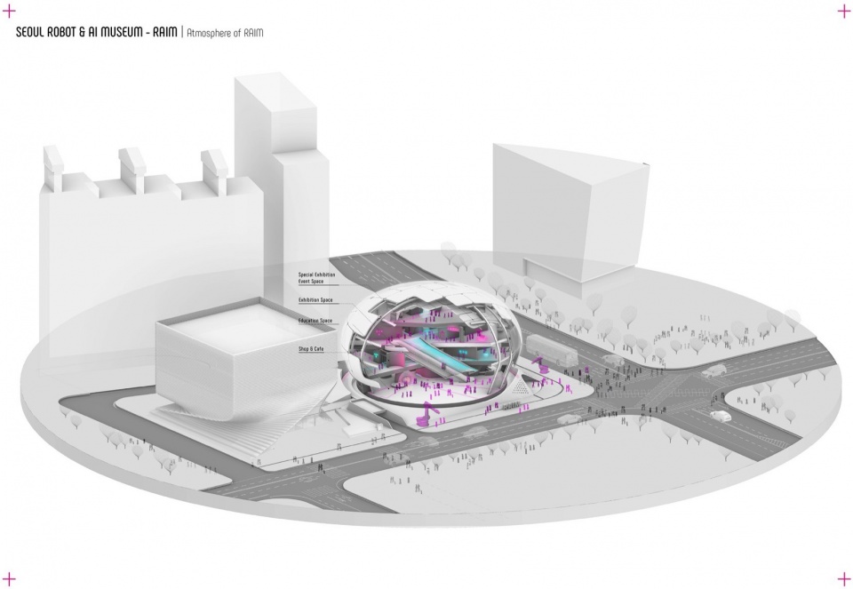 Seoul Robot AI Museum by Melike Altinisik Architects