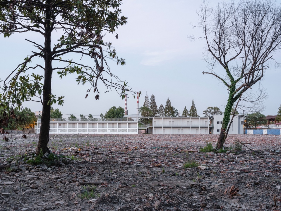 Temporary Office Building on Guangde Road for Civil Service Dock Land Base
