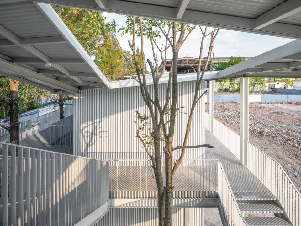 Temporary Office Building on Guangde Road for Civil Service Dock Land Base