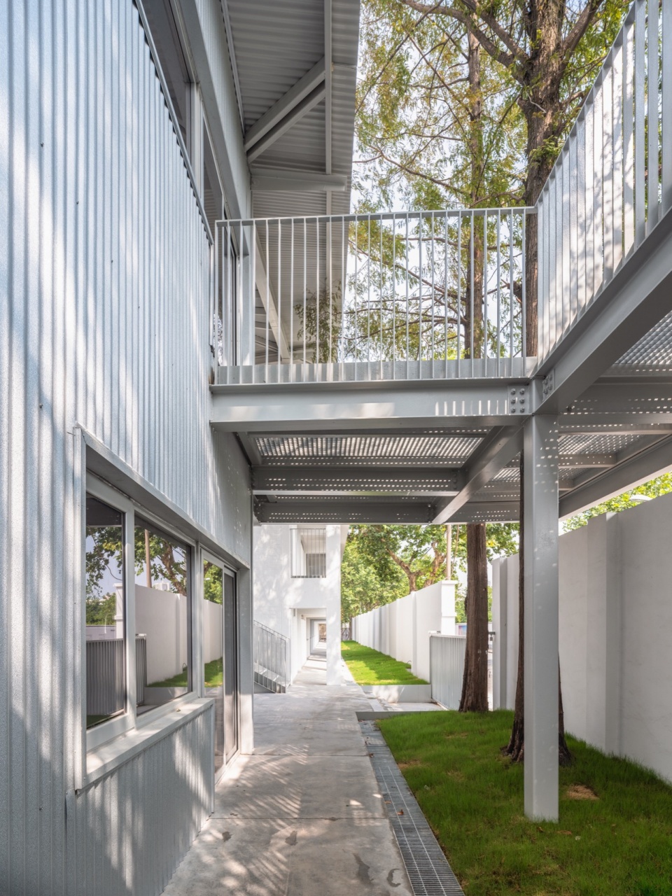 Temporary Office Building on Guangde Road for Civil Service Dock Land Base